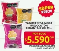 Colanta - YAGUR FRESA/MORA /MELOCOTON