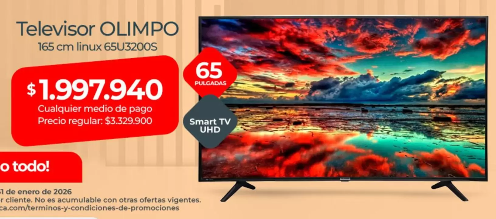 Olimpo - OLIMPO 165 cm linux 65032005