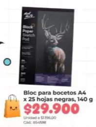 Bloc para bocetos A4