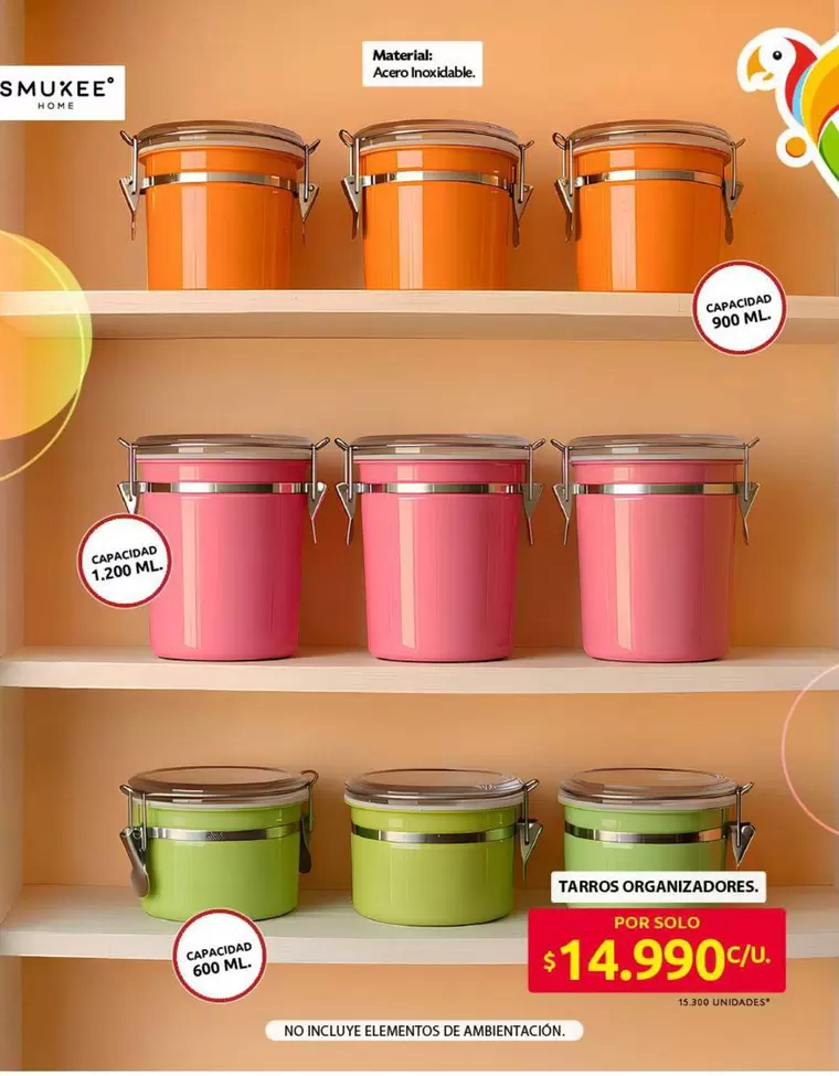 TARROS ORGANIZADORES