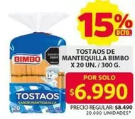 Bimbo - TOSTAOS DE MANTEQUILLA