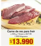 Carne de res para freír
