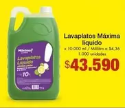 Aroma - Lavaplatos Máxima líquido