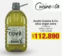 Cuisine & Co - Aceite  oliva virgen extra