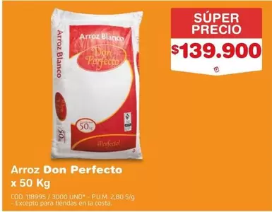 Don Perfecto - Arroz