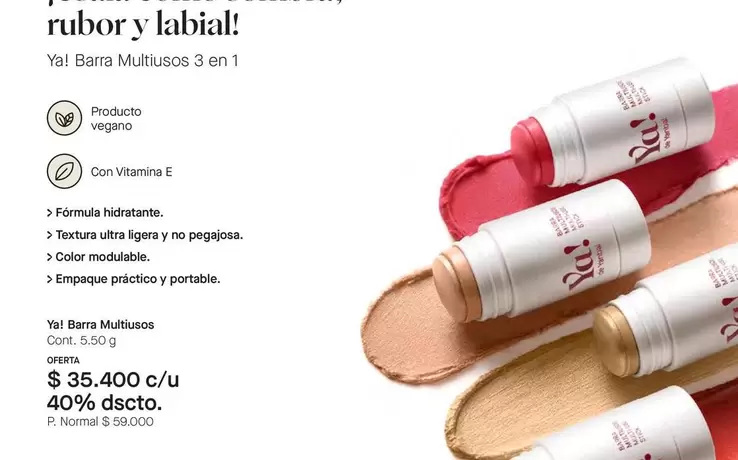 Multi - rubor y labial!