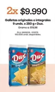 Dux - Galletas originales o integrales