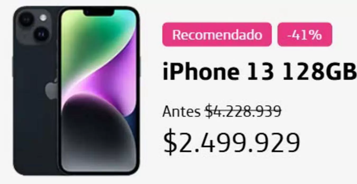 Apple - iPhone 13 128GB