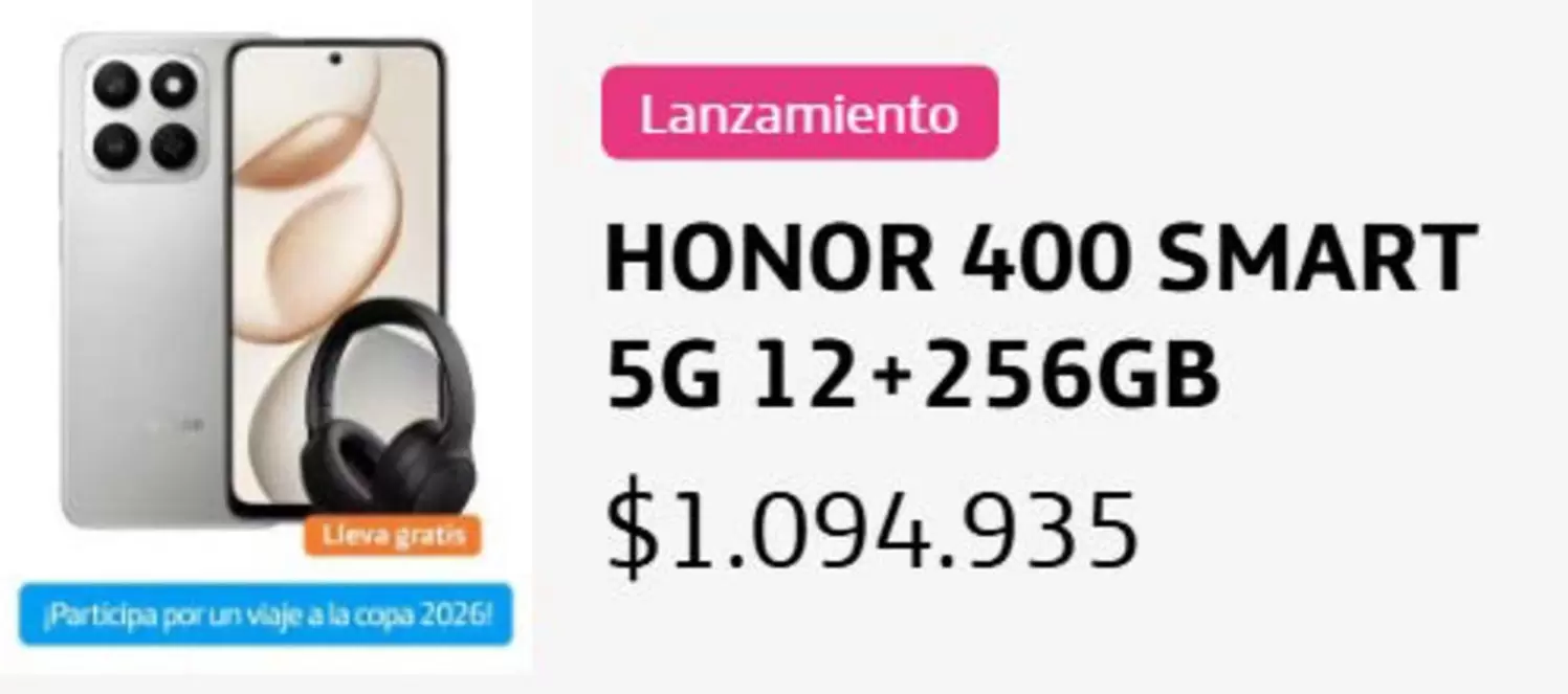 Honor - 400 SMART 5G 12+256GB