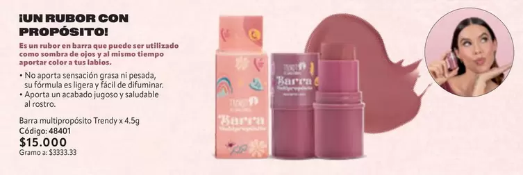 Es - UN RUBOR CON PROPÓSITO!