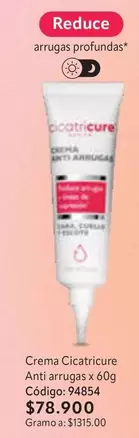 Cicatricure - Anti arrugas x 60g