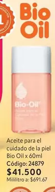 Bio Oil - Aceite para el cuidado de la piel x 60ml Código: 24879