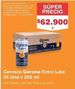Corona - Cerveza Extra Lata