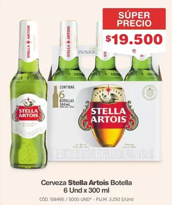 Stella Artois -  Botella
