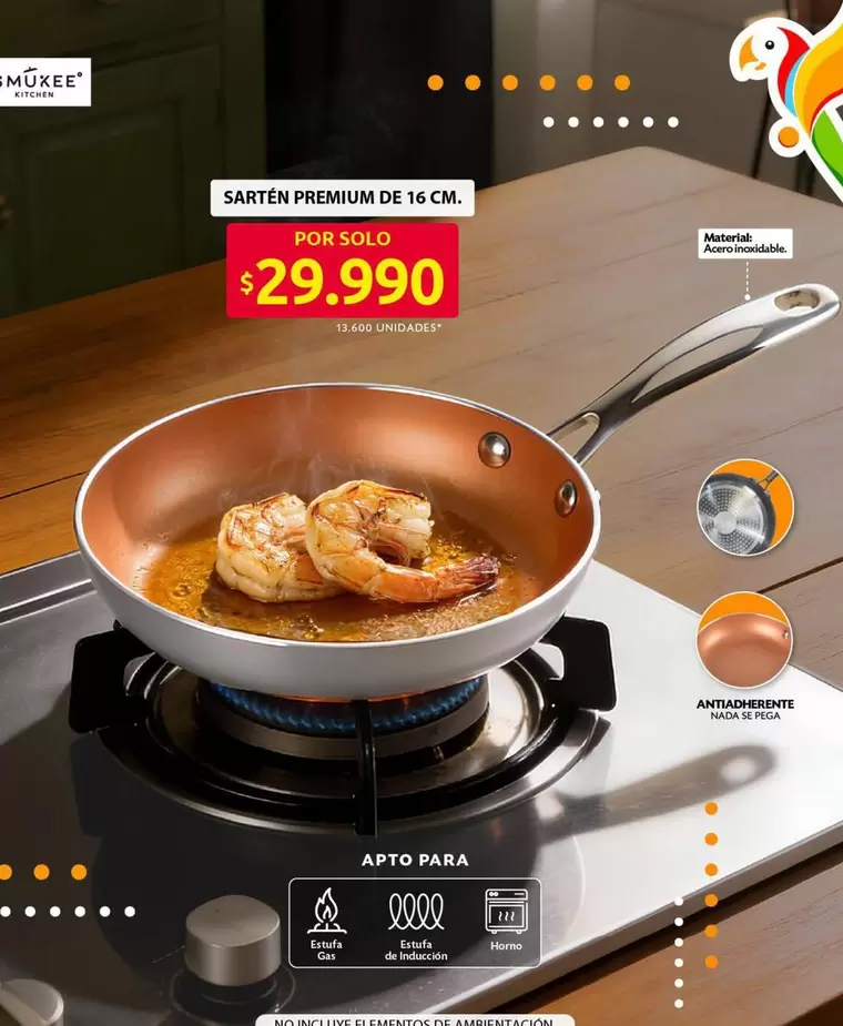 Premium - SARTEN PREMIUM DE 16 CM.