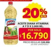 Diana - ACEITE DIANA VITAMINA AYDX