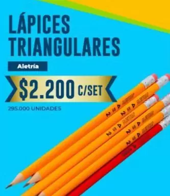 LÁPICES TRIANGULARES
