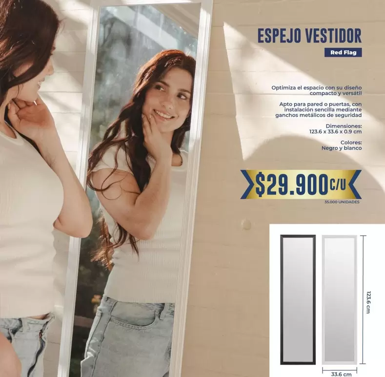 compacto - ESPEJO VESTIDOR