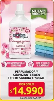 Eden - PERFUMADOR Y SUAVIZANTE SAKURA