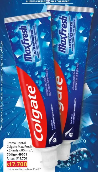 Colgate - Max Fresh