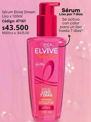 Elvive - Dream Liso x 100ml