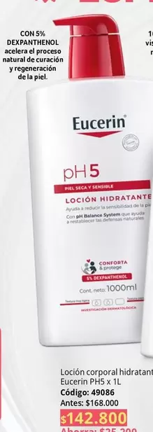 Eucerin - Loción corporal hidratante