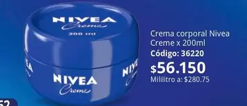 Nivea - Crema corporal