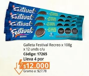 Festival - Galleta Recreo