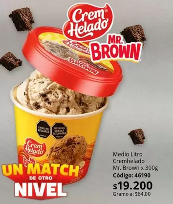 Crem Helado - Mr. Brown