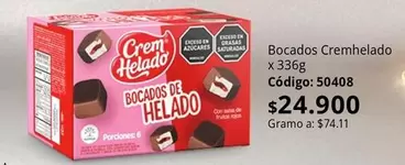 Crem Helado - Bocados Cremhelado