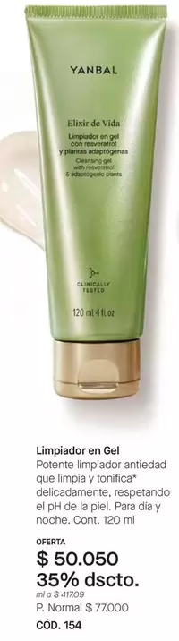 Yanbal - Limpiador en Gel