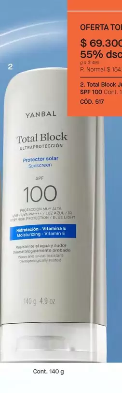 Yanbal - Total Block