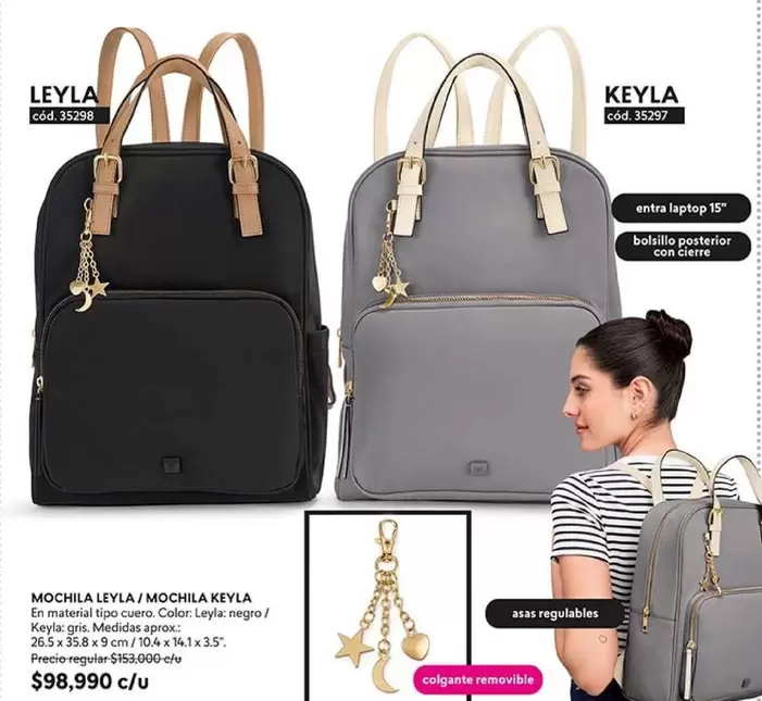 MOCHILA LEYLA/MOCHILA KEYLA