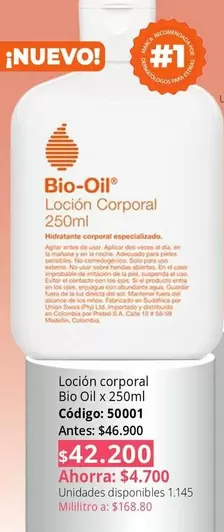 Bio Oil - Loción Corporal