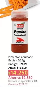 Badia - Pimentón ahumado