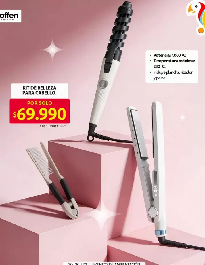 no - KIT DE BELLEZA PARA CABELLO