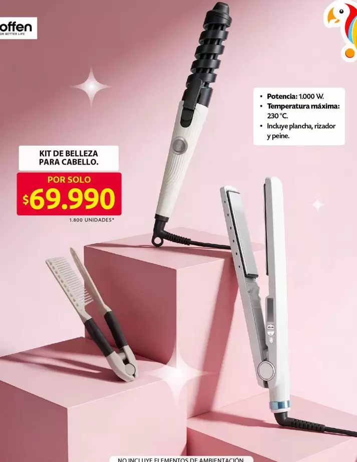 no - KIT DE BELLEZA PARA CABELLO