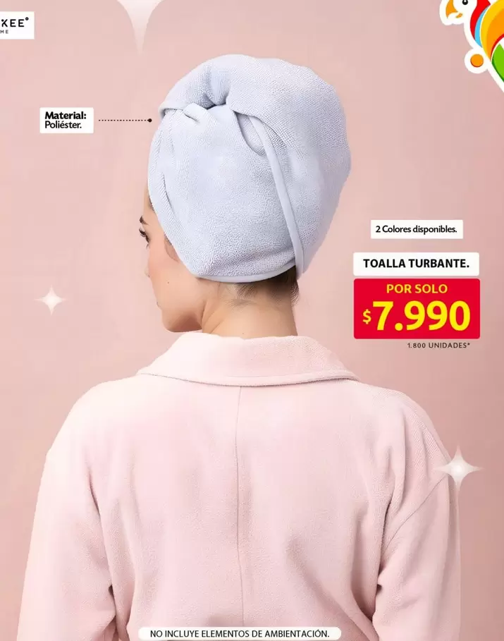 no - TOALLA TURBANTE