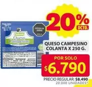 Colanta - QUESO CAMPESINO