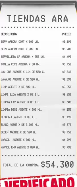 Lav - SERV ARBORA CORT X 200 UN