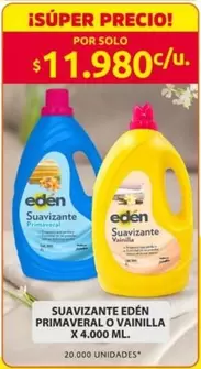 Primaveral - SUAVIZANTE PRIMAVERAL O VAINILLA