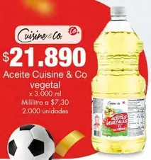 Cuisine & Co - Aceite vegetal