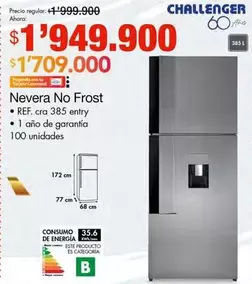 Challenger - Nevera No Frost