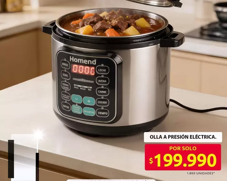 OLLA A PRESIÓN ELÉCTRICA.