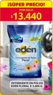 Eden - DETERGENTE EN POLVO