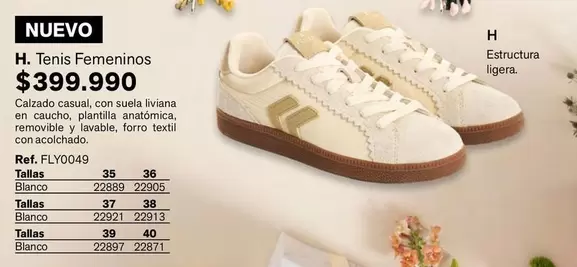 Liviana - Tenis Femeninos