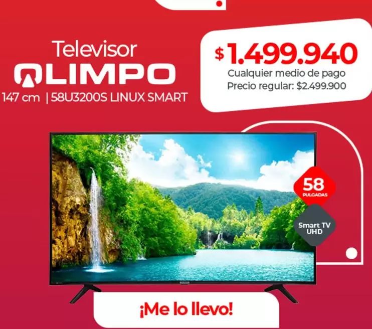 Olimpo - 58U3200S LINUX SMART