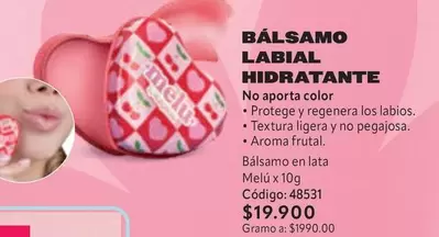no - BÁLSAMO LABIAL HIDRATANTE