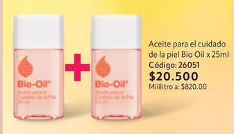Bio Oil - Aceite para el cuidado de la piel  x 25ml Código: 26051