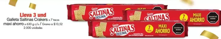 Saltinas - Galleta  Crackers